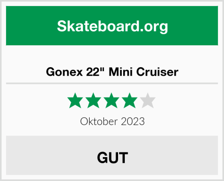  Gonex 22" Mini Cruiser Test