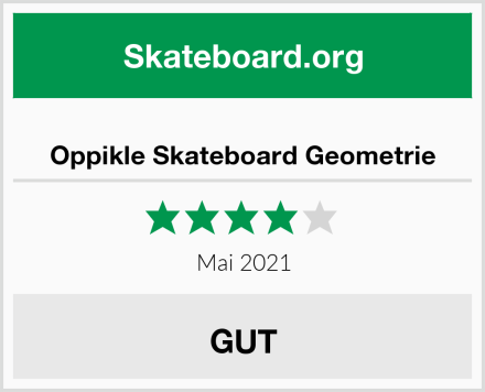  Oppikle Skateboard Geometrie Test