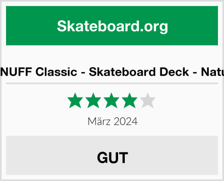  ENUFF Classic - Skateboard Deck - Natur Test