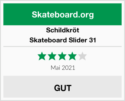 Schildkröt Skateboard Slider 31 Test