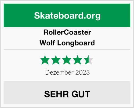 RollerCoaster Wolf Longboard Test