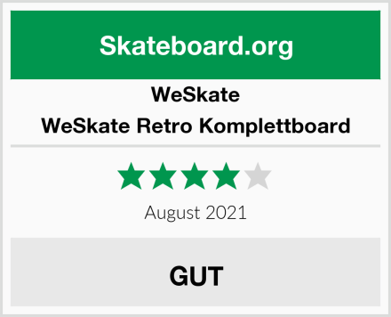 WeSkate WeSkate Retro Komplettboard Test