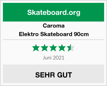Caroma Elektro Skateboard 90cm Test