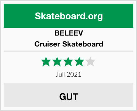 BELEEV Cruiser Skateboard Test