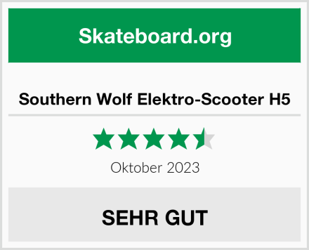  Southern Wolf Elektro-Scooter H5 Test