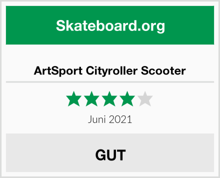  ArtSport Cityroller Scooter Test