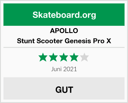 APOLLO Stunt Scooter Genesis Pro X Test