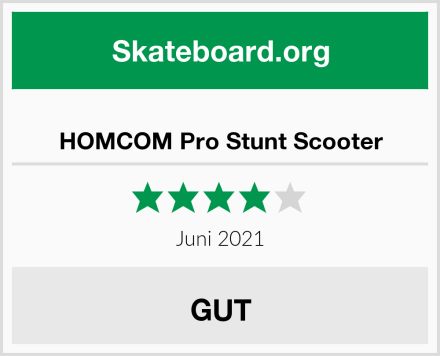  HOMCOM Pro Stunt Scooter Test