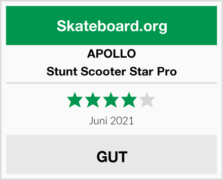 APOLLO Stunt Scooter Star Pro Test