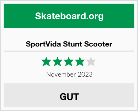  SportVida Stunt Scooter Test
