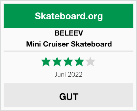 BELEEV Mini Cruiser Skateboard Test