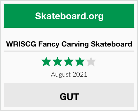  WRISCG Fancy Carving Skateboard Test