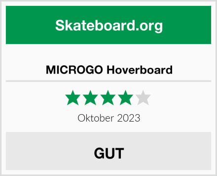  MICROGO Hoverboard Test