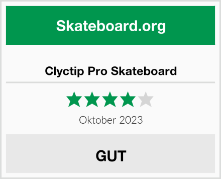  Clyctip Pro Skateboard Test