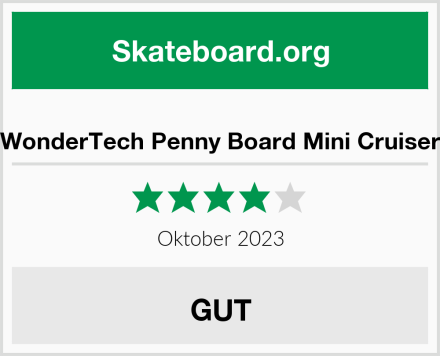  WonderTech Penny Board Mini Cruiser Test