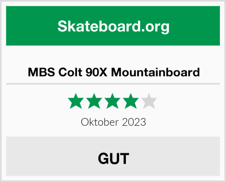  MBS Colt 90X Mountainboard Test