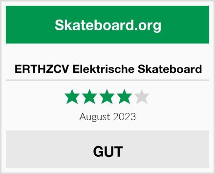  ERTHZCV Elektrische Skateboard Test