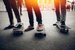Dämpfung beim Skateboarding mit den richtigen Skateschuhen