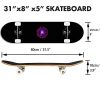  Sumeber 31-Zoll-Ahorn-Skateboard