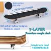  YUDOXN Komplettes Skateboard Geometrie