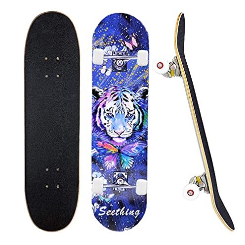  CLYCTIP Skateboard Tiger